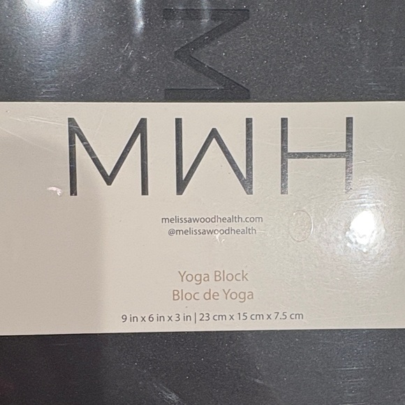 Black Yoga Block - Picture 2 of 3